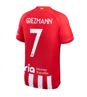 Atletico Madrid Antoine Griezmann #7 Hemmatröja 2023-24 Kortärmad